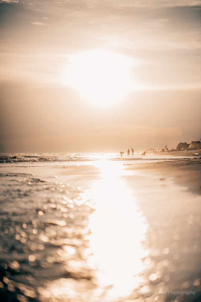 Golden Hour Beach Photo shoots with Infinite Frame Photography